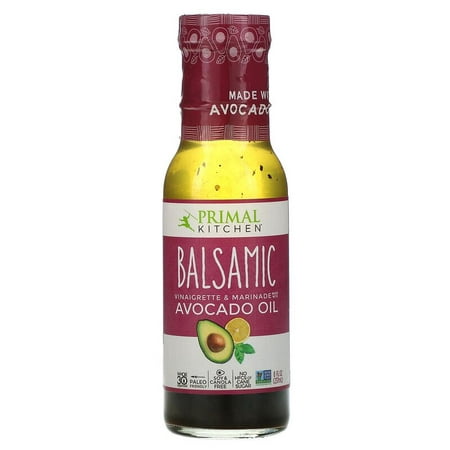 Primal Kitchen  Dressing & Marinade Made with Avocado Oil  Balsamic  8 Fl Oz Pack of 4