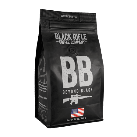 Black Rifle Coffee Whole Bean (Beyond Black (Dark Roast)  12 Ounce)