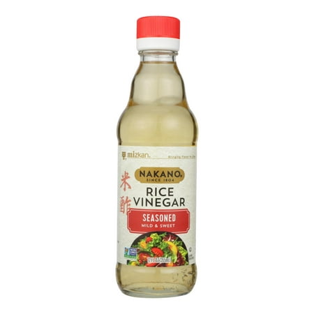 (6 Pack) Nakano GMO-Free Seasoned Rice Vinegar  12 Fl Oz Bottle