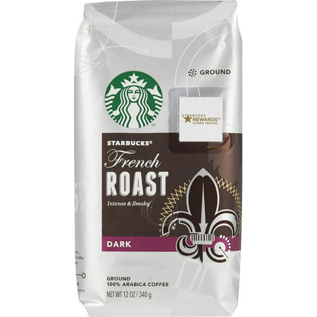 Starbucks Ground Coffee Dark Roast French Roast -- 12 Oz