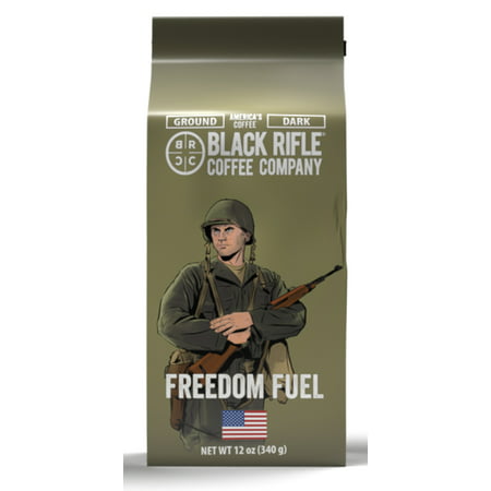 Black Rifle Coffee Company Freedom Fuel  Dark Roast  Ground Coffee 12 Oz