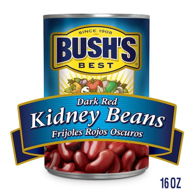 Bush S Best Dark Red Kidney Beans  16 Ounces - 12 per Case
