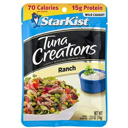Starkist Tuna Creations  Ranch  2.6 Oz Pouch (Pack of 24) (Packaging May Vary)