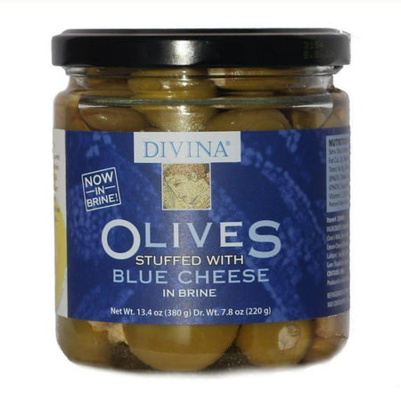 Divina Blue Cheese Stuffed Olives  7.8 OZ   6 Pack