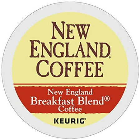 New England Coffee 0036 Breakfast Blend K-Cup Pods  24/Box
