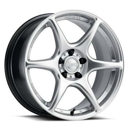18x9 Kansei Wheel K11S Tandem Hyper Silver Wheel 5x4.5 (35mm)