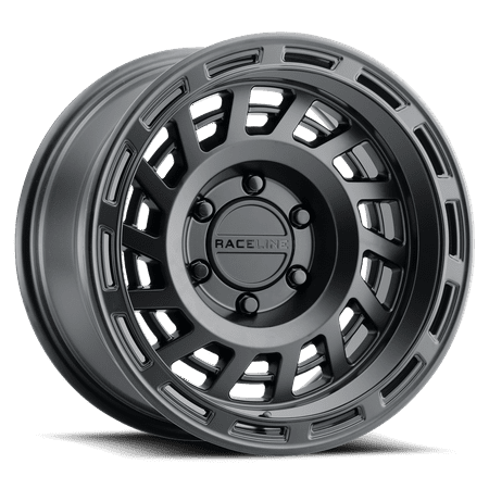 Raceline 957B-HALO 17  Cast Aluminum Wheel  HALO SATIN BLACK 17X8.5 6X120 0mm Fits Select: 2015-2016 CHEVROLET COLORADO LT  2021-2023 CHEVROLET COLORA