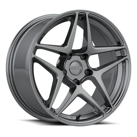 18x9 Kansei K15G Astro Gunmetal Wheel 5x120 (22mm)
