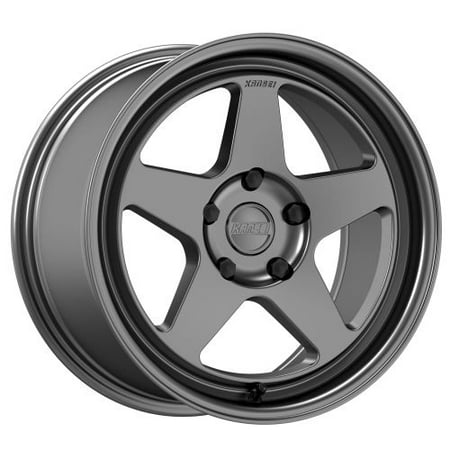 18x8.5 Kansei K12G KNP Gloss Gunmetal Wheel 5x4.5 (35mm)