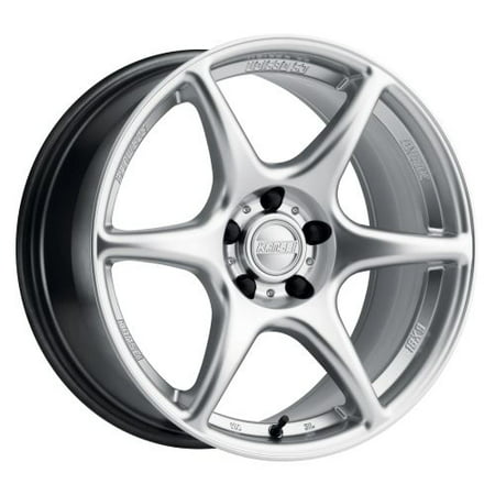 K11S-199512-22 19 X 9.5 in.  K11S Tandem 5 X 114.3 in. Bolt Pattern 22 Mm Offset 73.1 Mm Bore Hyper Silver Wheel