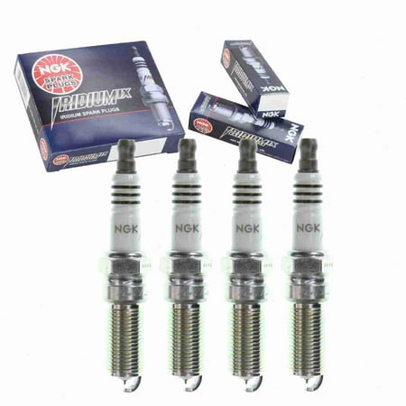 4 Pc NGK 6509 Iridium IX Spark Plugs for 3017 4714 4719 5339 6728 9617 CYFS12YP HR7MPP30X IT20TT ITV20 ITV20TT IVT20TT SP526 XP5363 XP5863 Ignition Wi