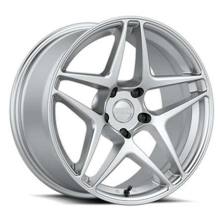 18x9 Kansei K15H Astro Hyper Silver Wheel 5x4.5 (22mm)