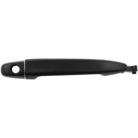 LAND CRUISER 03-09/HIGHLANDER 08-17 FRONT EXTERIOR DOOR HANDLE LH  Textured Black  W/ Keyhole  W/o PBSS