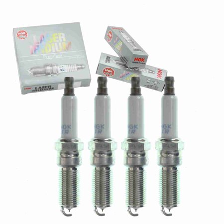 4 Pc NGK 90117 Laser Iridium Spark Plugs for 12611882 12622561 19300872 41-107 41-109 4719 7004 8171 9299 9616 HR7NII33X HR8NPP302 ITV20TT Ignition Wi