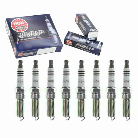 8 Pc NGK 6509 Iridium IX Spark Plugs for 3017 4714 4719 5339 6728 9617 CYFS12YP HR7MPP30X IT20TT ITV20 ITV20TT IVT20TT SP526 XP5363 XP5863 Ignition Wi
