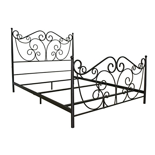Bell'O B538QDB Metal Bed Frame Queen, Dark Bronze thumbnail