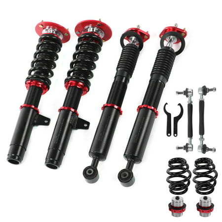 Car Shock Absorbers Spring Coilover Struts Damper Coilover Shock Absorbers Damper Fit for 3 Series E46 EXCLUDES AWD & M3 9905