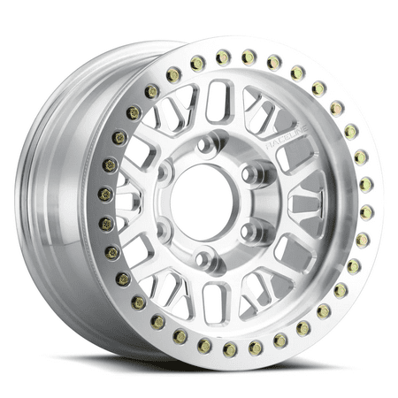 Raceline RT951F Ryno 17x9in / 6x135 BP / -12mm Offset / 87.1mm Bore - Machined Beadlock Wheel