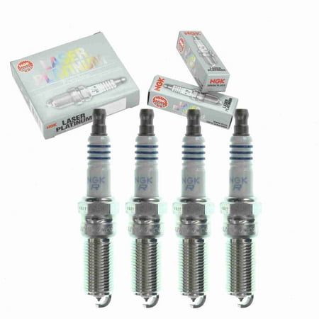 4 Pc NGK 3587 Laser Platinum Spark Plugs for 1M5O-12405-CA 41-988 41-990 4313 4719 AYFS22FE1J CYFS12FP HGR7MDP0 HGR7MQP0 HR7MPP22U HR7MPP302 HR7MPP302