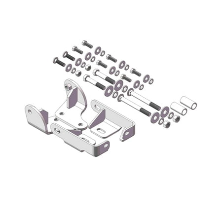 Husky Towing 32556 Fifth Wheel Trailer Hitch Mount Bracket Kit for 2014-18 Dodge Ram 2500