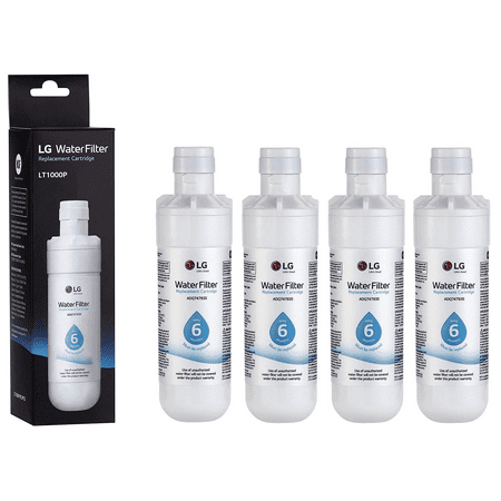 4 Pack LT1000P Refrigerator Water Filter Replacement for Kenmore 9980  White