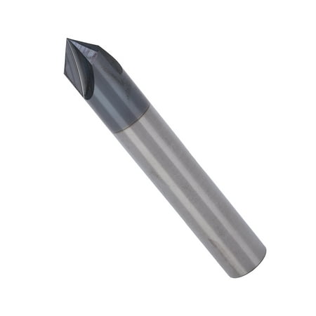 Henmomu Milling Cutter Bit  Chamfer End Mill Simple to Operate Tungsten Steel Milling Cutter Bit for Industrial Supplies