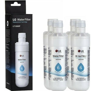 4 PCS LT1000PC Refrigerator Water Filter Replacement for L-G LT1000P  Kenmore 46-9980  9980  ADQ74793501  ADQ74793502 and MDJ64844601