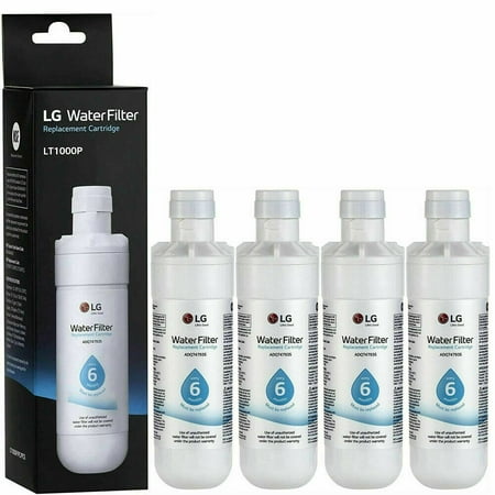 LT1000P Refrigerator Water Filter Replacement Fit for LT1000P  ADQ736134  Kenmore 46-9980  MDJ64844601  4 Pack
