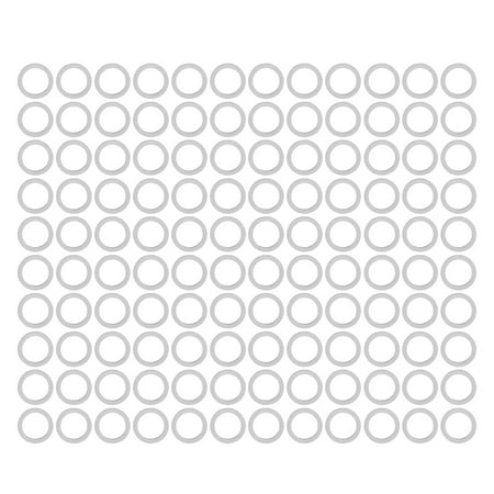 Stainless Steel Washer  Accurate Thickness Washer Fine Workmanship Surfaces Sturdy Durable for Mounting Bearings for Gears 4807-0811-0250 4807-0811-05