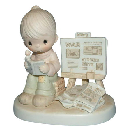 Precious Moments Figurine: E-4723 Peace Amid the Storm (4.7 )