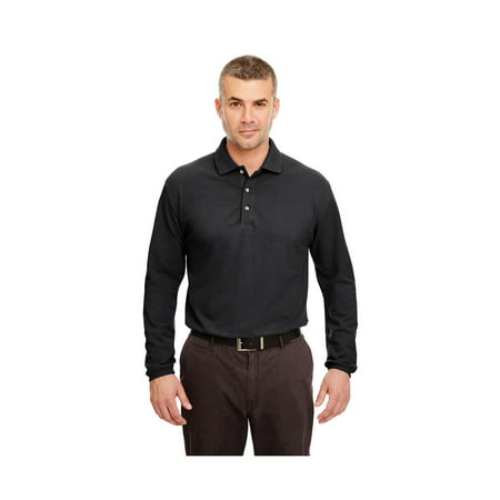 Ultraclub 8532 Long Sleeve Classic Pique Polo