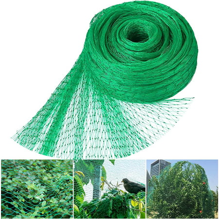 Green Anti Bird Protection Net Mesh 6.5Ftx26.2Ft Garden Plant Netting  Best for Seedlings  Vegetables Fruit Bushes Reusable Fencing