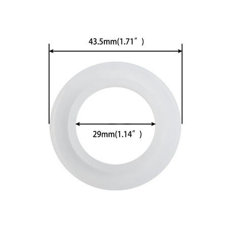 Ana Silicone Ring Gasket Replacement Bathtub Sink Pop up Plug Cap Washer Seal