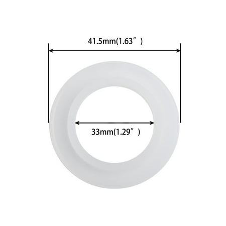 Silicone Ring Gasket Replacement Bathtub Sink Pop up Plug Cap Washer Seal