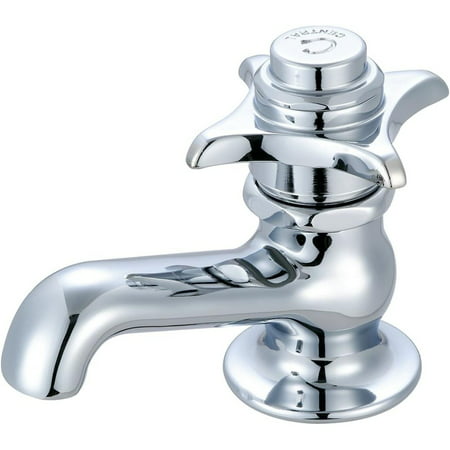 ZQRPCA 0255-C Self-Close Single Handle Basin Faucet in Chrome