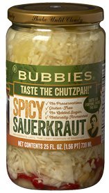 Bubbies-Spicy Sauerkraut 25 Oz.