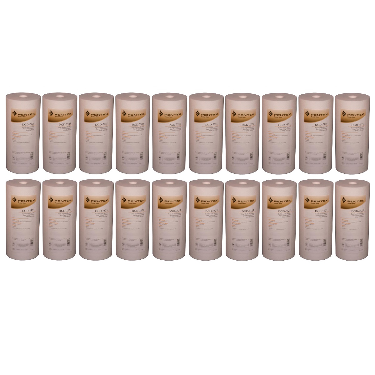 Dgd-7525 Pentek Whole House Replacement Sediment Filter Cartridge (20-pack)