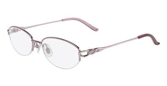 Tres Jolie by Marchon TRES JOLIE 132T Metal Eyeglasses, (645) PINK ROSE