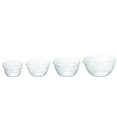 HARIO Single-ended Ball Clear Made in Japan KB-2518 Set of 4 KB-2518