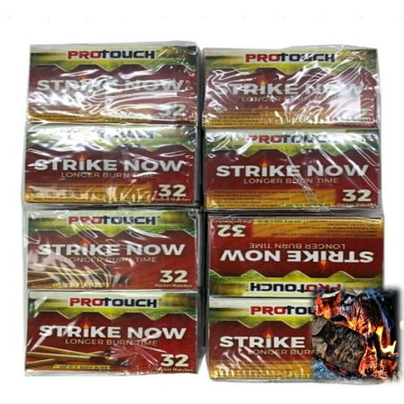 320 Counts Pro Touch Strike Now 10 Pack 32 Wooden Pocket Matches Perfect Outdoor  Burning Woods & Camping