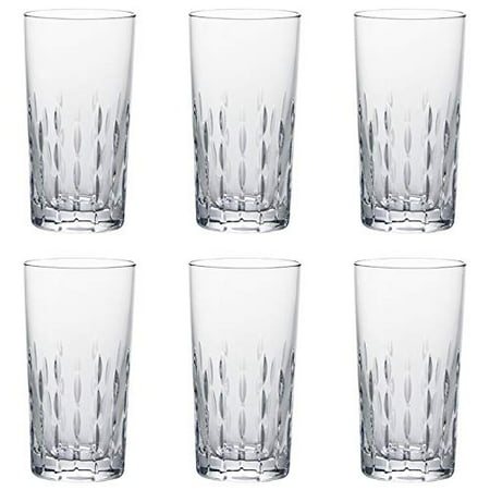 Aderia Glass Clear 255ml Dishwasher Safe Crystal Glass Bohemia Pretene Tumbler 6 Customers J-4081