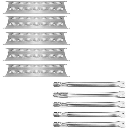 Grill Replacement Parts Stainless Steel Kit for Master Forge 5 Burner 3218LT  3218LTM  3218LTN  L3218  2518-3  2518LN-LPG  E3518-LP  Kenmore 148.16156