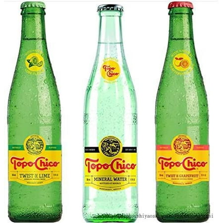Mineral Water  Twist of Lime  Grapefruit Variety Pack  12 Fl Oz Glass Bottle (Pack of 6  Total of 72 Fl Oz)