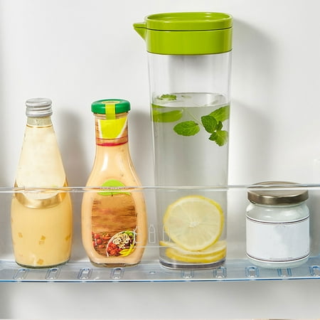 Yyeselk Water Pitcher  Fruit Infuser Pitcher with Removable Lid  High Heat Resistance Infusion Pitcher for Hot/Cold Water  Flavor-Infused Beverage & I