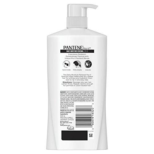 Pantene Pro-V Daily Moisture Renewal 2 in 1 Shampoo & Conditioner, 30.4 Fl Oz thumbnail