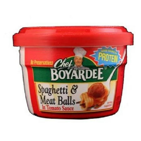 Chef Boyardee Spaghetti & Meatballs in Tomato Sauce  7.5 Oz