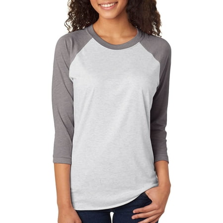 Next Level Nl 6051 3/4 Sleeve Raglan Tee