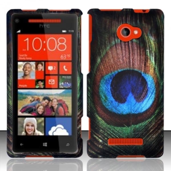 Insten Dust Proof Rubberized Hard Plastic Phone Case Cover for Htc Windows Phone 8x Zenith 6990