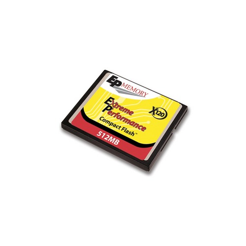 EP Memory 512MB Extreme Performance CompactFlash Card - 120X