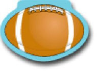 Carson Dellosa CD-8835 Note Pal Football 36 Sheets Non-stick